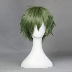 Green 30cm Aoharu X Kikanjuu (Aoharu X Machinegun) Nagamasa Midori Cosplay Wig
