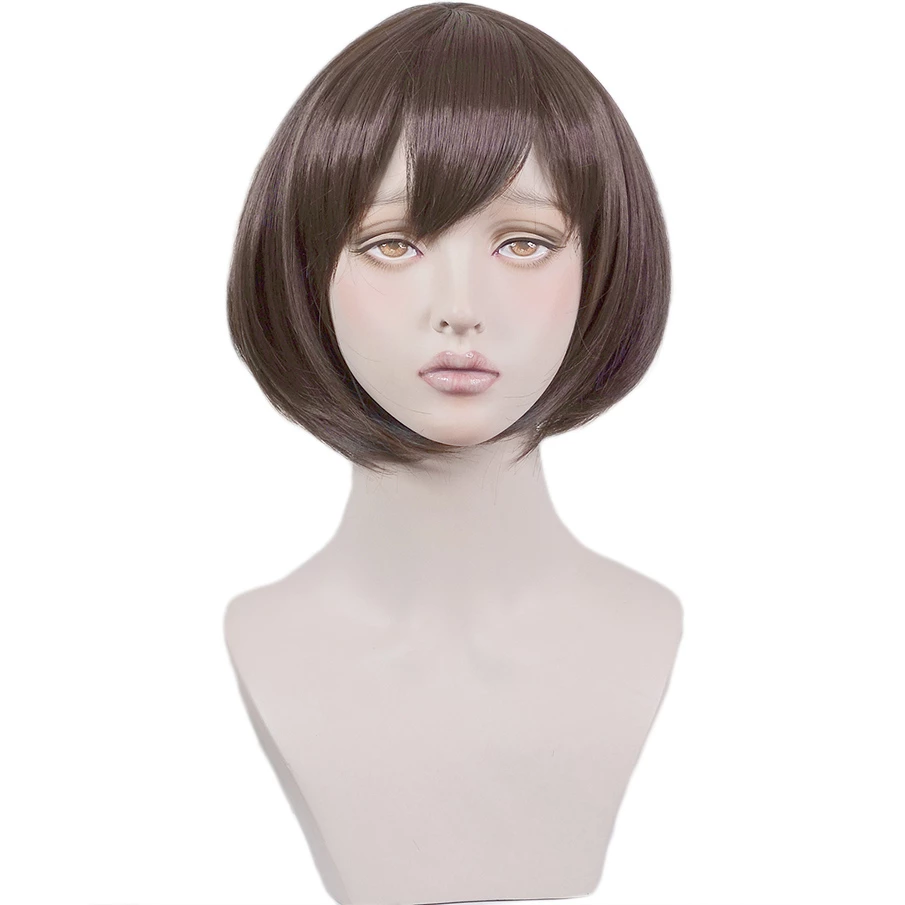 Brown 30cm Boogiepop Touka Miyashita Cosplay Wig 3 Brown 30cm Boogiepop Touka Miyashita Cosplay Wig