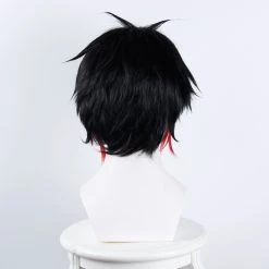 Black Red 35cm Nanbaka Detentionhouse Jyugo No. 15 Cosplay Wig 7 Black Red 35cm Nanbaka Detentionhouse Jyugo No. 15 Cosplay Wig -Cosplay Shopper Store COS 037 03 22