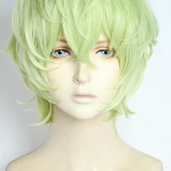 Green 30cm Paradox Live Hokusai Masaki Cosplay Wig