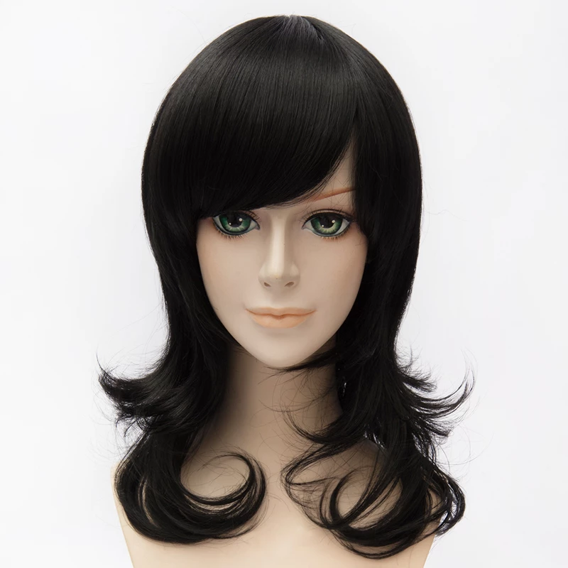 Black 50cm Ensemble Stars Rei Sakuma Cosplay Wig 3 Black 50cm Ensemble Stars Rei Sakuma Cosplay Wig