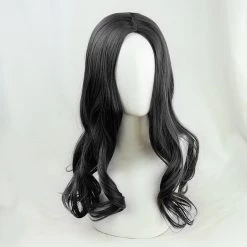 Black 60cm Attack On Titan: The Final Season Pieck Finger Cosplay Wig