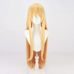 Gold 90cm Virtual YouTuber Pomu Rainpuff Cosplay Wig 7 Gold 90cm Virtual YouTuber Pomu Rainpuff Cosplay Wig -Cosplay Shopper Store COS 038 01 236 1