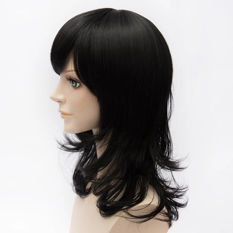 Black 50cm Ensemble Stars Rei Sakuma Cosplay Wig 4 Black 50cm Ensemble Stars Rei Sakuma Cosplay Wig - Image 2