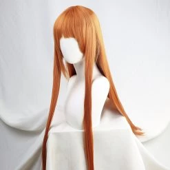 Orange 100cm Arknights Bagpipe Cosplay Wig -Cosplay Shopper Store COS 038 02 121