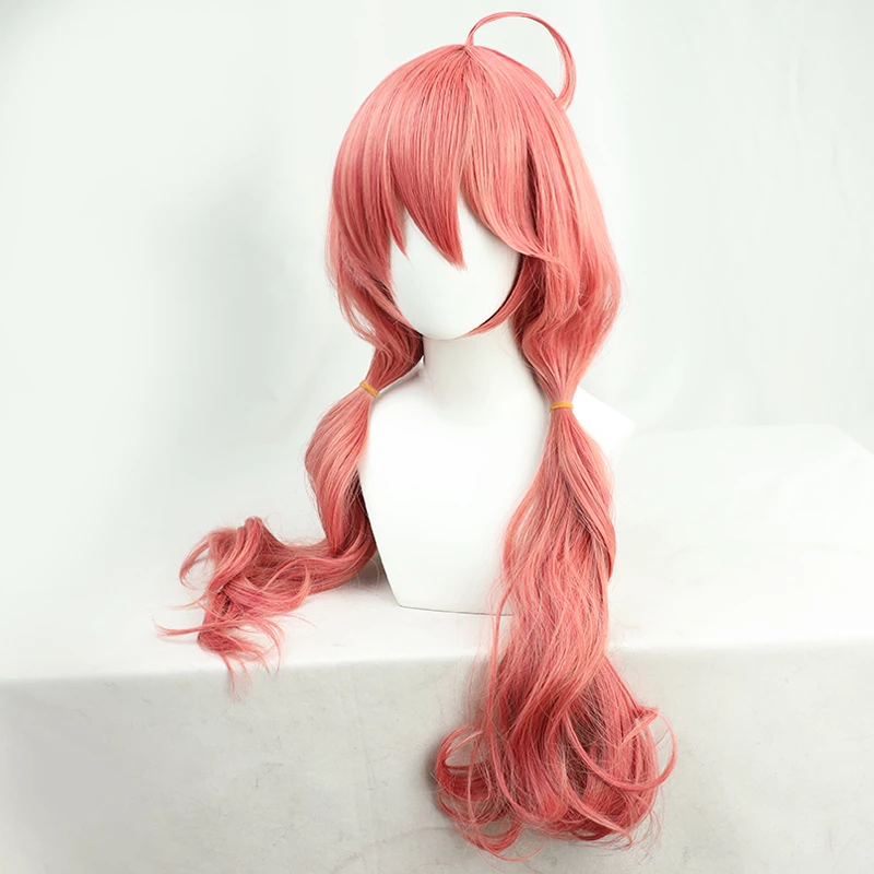 Pink 70cm Virtual YouTuber Sakura Miko Cosplay Wig 5 Pink 70cm Virtual YouTuber Sakura Miko Cosplay Wig - Image 3
