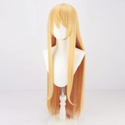 Gold 90cm Virtual YouTuber Pomu Rainpuff Cosplay Wig 8 Gold 90cm Virtual YouTuber Pomu Rainpuff Cosplay Wig -Cosplay Shopper Store COS 038 02 180