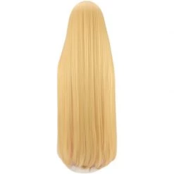 Gold 90cm Virtual YouTuber Pomu Rainpuff Cosplay Wig 9 Gold 90cm Virtual YouTuber Pomu Rainpuff Cosplay Wig -Cosplay Shopper Store COS 038 03 141