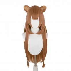 Brown 100cm The Rising Of The Shield Hero Raphtalia Cosplay Wig