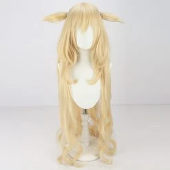 Gold 100cm Arknights Viviana Droste Candle Knight Cosplay Wig