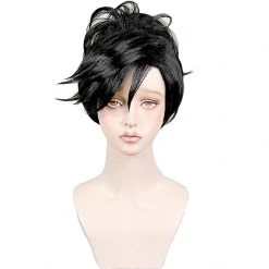 30cm Black Dororo Dororo Cosplay Wig