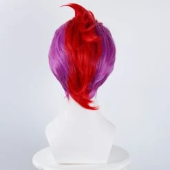 Purple Red 30cm Nanbaka Detentionhouse Rock No. 69 Cosplay Wig -Cosplay Shopper Store COS 039 03 19