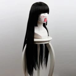 Black 80cm Kakegurui - Compulsive Gambler Yumeko Jabami Cosplay Wig -Cosplay Shopper Store COS 039 03 25