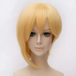 Gold 30cm Ensemble Stars Nazuna Nito Cosplay Wig