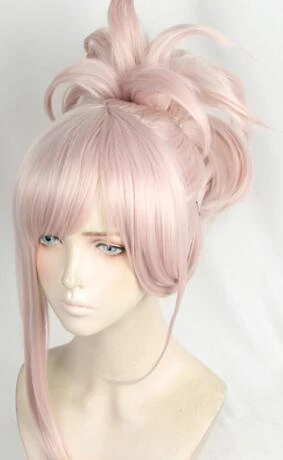Pink 35cm Fate/Grand Order Saber Miyamoto Musashi Cosplay Wig 3 Pink 35cm Fate/Grand Order Saber Miyamoto Musashi Cosplay Wig