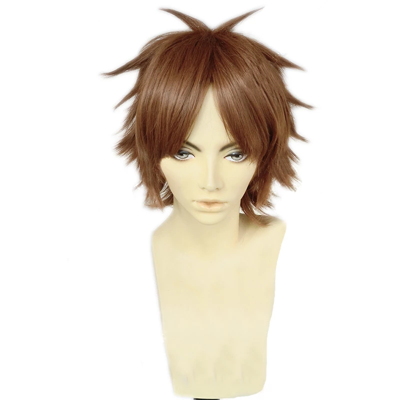 Brown 30cm Cells At Work! B Cell Cosplay Wig 3 Brown 30cm Cells At Work! B Cell Cosplay Wig
