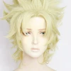 Gold 30cm JoJo's Bizarre Adventure Caesar Anthonio Zeppeli Cosplay Wig -Cosplay Shopper Store COS 041 01 123
