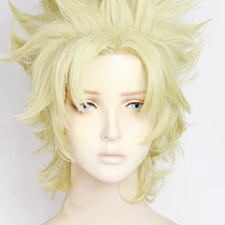 Gold 30cm JoJo's Bizarre Adventure Caesar Anthonio Zeppeli Cosplay Wig -Cosplay Shopper Store COS 041 01 123 1