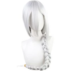 White 130cm So I'm A Spider, So What? Shiraori Cosplay Wig