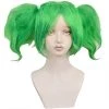 Green 30cm Fortnite Battle Royale Zoey Cosplay Wig 2 Green 30cm Fortnite Battle Royale Zoey Cosplay Wig -Cosplay Shopper Store COS 041 01 62