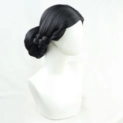 Black 30cm Identity V Geisha Michiko Lady Thirteen Cosplay Wig 8 Black 30cm Identity V Geisha Michiko Lady Thirteen Cosplay Wig -Cosplay Shopper Store COS 041 02 129