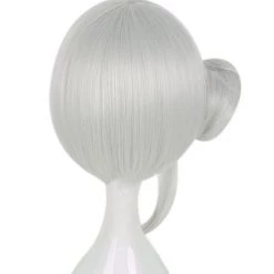 Silver 45cm SINoALICE Snow White Cosplay Wig 7 Silver 45cm SINoALICE Snow White Cosplay Wig -Cosplay Shopper Store COS 041 03 16