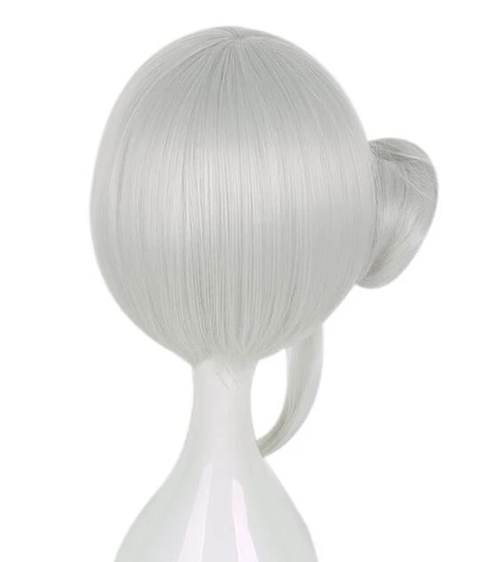 Silver 45cm SINoALICE Snow White Cosplay Wig 5 Silver 45cm SINoALICE Snow White Cosplay Wig - Image 3