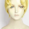 Gold 30cm JoJo's Bizarre Adventure Kira Yoshikage Cosplay Wig -Cosplay Shopper Store COS 042 01 119