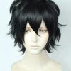 Black 35cm Black Clover Yuno Cosplay Wig -Cosplay Shopper Store COS 042 01 29