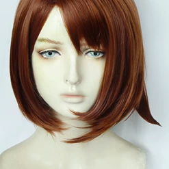 Brown 30cm Pokemon Sword And Shield Gloria Cosplay Wig