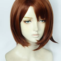 Brown 30cm Pokemon Sword And Shield Gloria Cosplay Wig -Cosplay Shopper Store COS 042 02 68