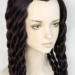 Brown 45cm JoJo's Bizarre Adventure Ermes Costello Cosplay Wig -Cosplay Shopper Store COS 043 01 183