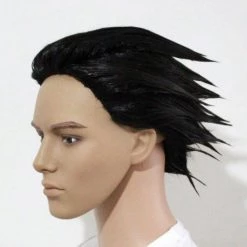 30cm Black Apollo Justice: Ace Attorney Phoenix Wright Cosplay Wig