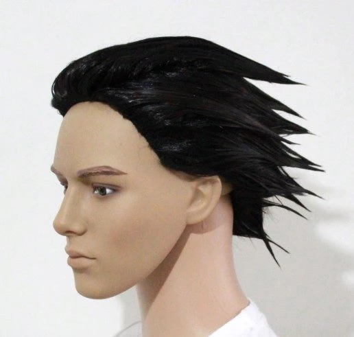 30cm Black Apollo Justice: Ace Attorney Phoenix Wright Cosplay Wig 3 30cm Black Apollo Justice: Ace Attorney Phoenix Wright Cosplay Wig