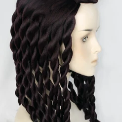 Brown 45cm JoJo's Bizarre Adventure Ermes Costello Cosplay Wig -Cosplay Shopper Store COS 043 02 136