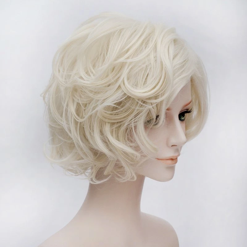 Sandy Blonde 30cm Touken Ranbu Gokotai Cosplay Wig 6 Sandy Blonde 30cm Touken Ranbu Gokotai Cosplay Wig - Image 4