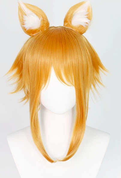 Gold 40cm Princess Connect! Re:Dive Hiyori Harusaki Cosplay Wig 4 Gold 40cm Princess Connect! Re:Dive Hiyori Harusaki Cosplay Wig - Image 2