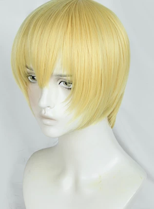 Gold 30cm Who Made Me A Princess Claude De Alger Obelia Cosplay Wig 3 Gold 30cm Who Made Me A Princess Claude De Alger Obelia Cosplay Wig