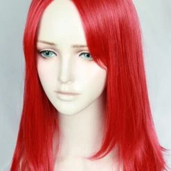 Red 50cm Fate/Grand Order Tristan Cosplay Wig