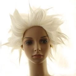 White Apollo Justice: Ace Attorney Godot Cosplay Wig