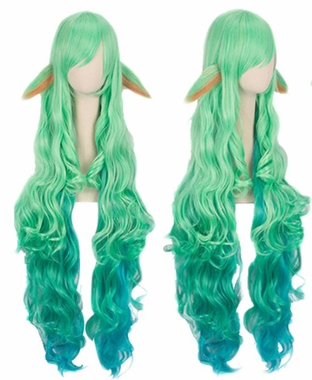 110cm League Of Legends LOL Star Guardian Soraka Cosplay Wig 3 110cm League Of Legends LOL Star Guardian Soraka Cosplay Wig