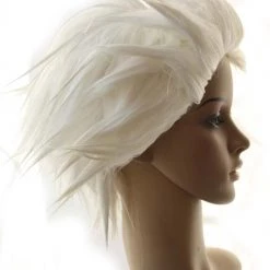 White Apollo Justice: Ace Attorney Godot Cosplay Wig -Cosplay Shopper Store COS 044 03