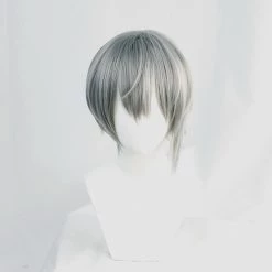 Gray 30cm Arknights Phantom Cosplay Wig 6 Gray 30cm Arknights Phantom Cosplay Wig -Cosplay Shopper Store COS 045 01 129 1