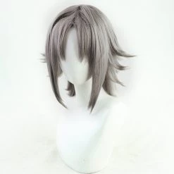 Grey 35cm Virtual YouTuber Mysta Rias Cosplay Wig -Cosplay Shopper Store COS 045 02 127