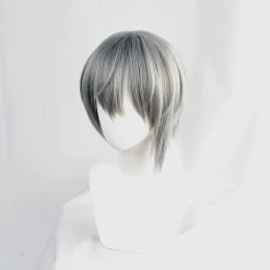 Gray 30cm Arknights Phantom Cosplay Wig 7 Gray 30cm Arknights Phantom Cosplay Wig -Cosplay Shopper Store COS 045 02 93