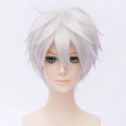 Silver 30cm Touken Ranbu Nakigitsune Cosplay Wig