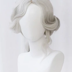 Silver 50cm Identity V Joseph Desaulniers Photographer Cosplay Wig