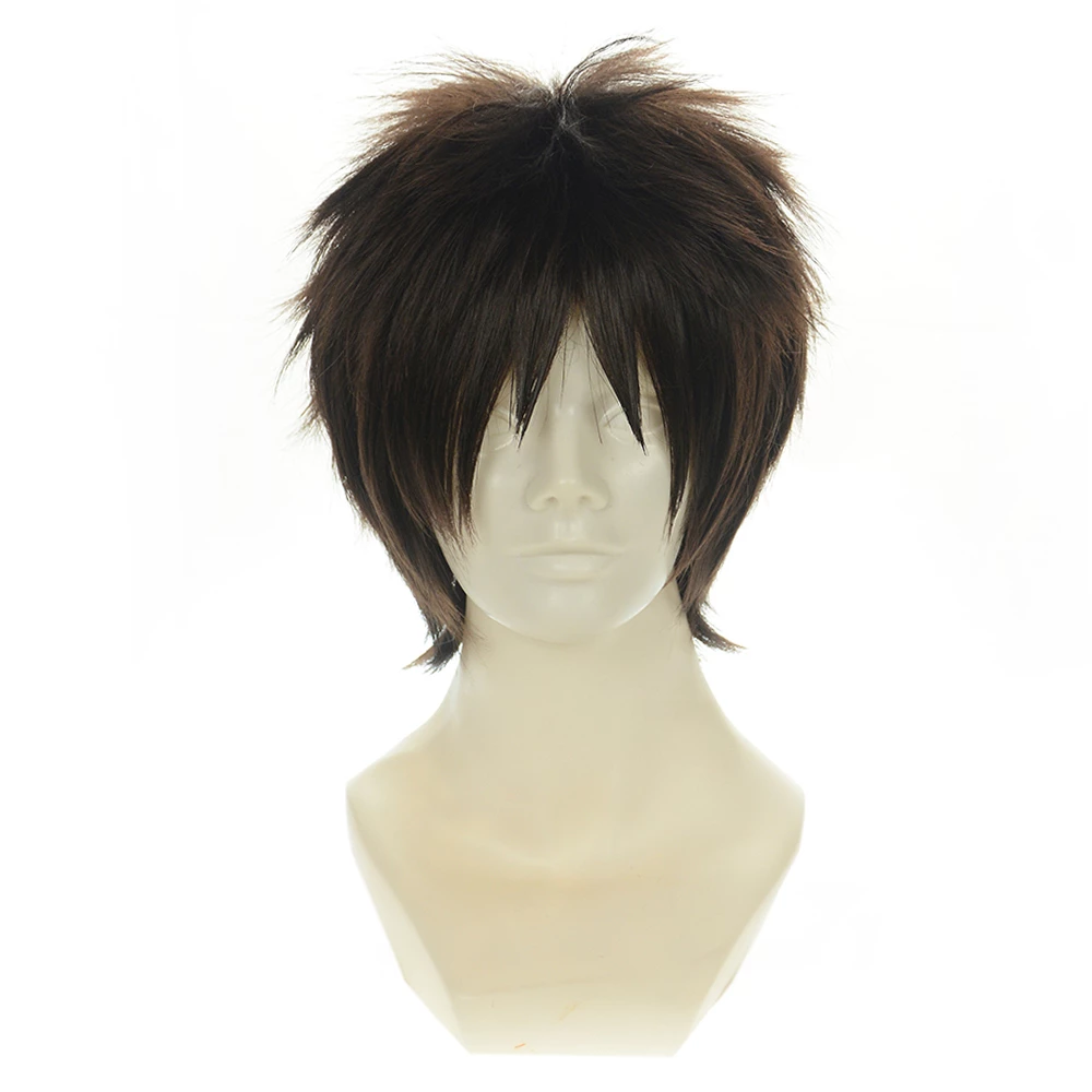 Brown 35cm Your Name (Kimi No Na Wa) Taki Tachibana Cosplay Wig 3 Brown 35cm Your Name (Kimi No Na Wa) Taki Tachibana Cosplay Wig