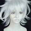 White 35cm Tribe Nine Shun Kamiya Cosplay Wig -Cosplay Shopper Store COS 046 01 183