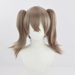 Brown 35cm Virtual YouTuber Alban Ponytail Knox Cosplay Wig -Cosplay Shopper Store COS 047 01 183 1